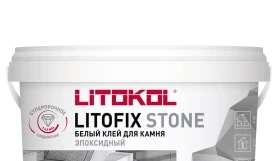 Эпоксидный клей для камня Litokol Litofix Stone, ведро 1 кг