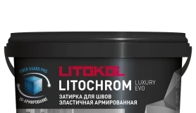 Эластичная затирка Litokol Litochrom Luxury Evo, ведро 2 кг