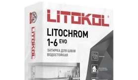Цементная затирка Litokol Litochrom 1-6 Evo, мешок 25 кг