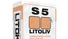 Финишный наливной пол Litokol Litoliv S5, мешок 25 кг