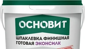 Шпаклевка финишная полимерная готовая Основит Эконсилк PA391 MW 28 кг